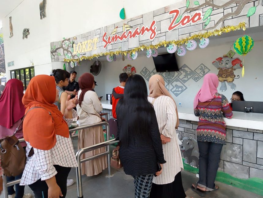 Semarang Zoo libur Nataru