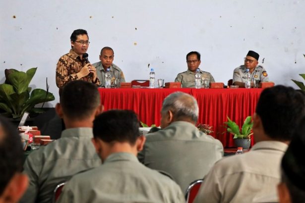 Rapat koordinasi Pemkab Magelang tentang laporan Luas Tambah Tanam (LTT) dan percepatan pembangunan ekonomi berbasis pertanian yang dilaksanakan di Rumah Makan Bebek Goreng Diwak, Kecamatan Tegalrejo, Kamis (30/4/2026). Foto: dokumentasi