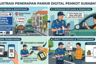 Dukung Peningkatan PAD, Pemkot Surabaya Perluas Penerapan Parkir Digital