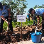 Gubernur Jateng, Ahmad Luthfi saat menghadiri kegiatan penanaman pohon dalam rangka konservasi dan reklamasi tambang batu andesit di Desa Kandangan, Kecamatan Bawen, Kabupaten Semarang, Rabu (13/5/2026). Foto: dokumentasi