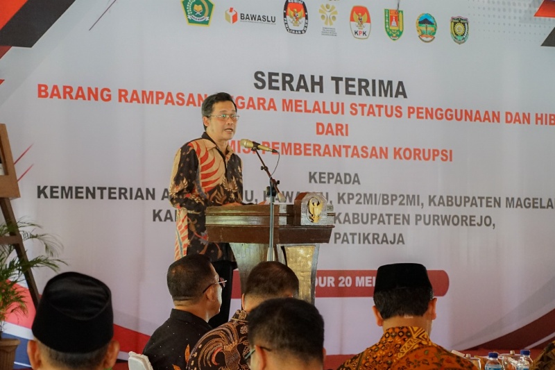 Pemkab Magelang Terima Aset Senilai Rp4 Miliar dari KPK