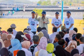Presiden Prabowo Panen Udang Vaname di Kebumen, Nyatakan Dukung Perluas Kawasan Budidaya Perikanan Produktif
