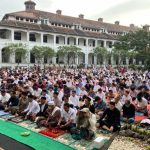 PT Kereta Api Wisata Gelar Salat Iduladha di Lawang Sewu