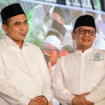 Wakil Gubernur Jateng, Taj Yasin Maimoen dan Sekjen Jatma Aswaja Helmy Faishal Zaini. Foto: dokumentasi