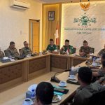 Pembekalan Calon Peserta Susbanpim VIII utusan Satkorwil Banser Jawa Tengah di gedung PWNU Jateng, jl. dr. Cipto 180 Kota Semarang,, Rabu (6/5/2026) petang.