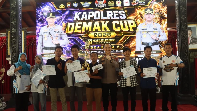 Gondol Kemenangan E-Sport di Demak, Dua Tim Siap Maju di Kapolda Jateng Cup 2026