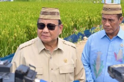Presiden Prabowo Yakin Indonesia Bakal Jadi Lumbung Padi Dunia