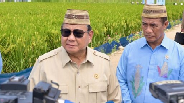 Presiden Prabowo Yakin Indonesia Bakal Jadi Lumbung Padi Dunia