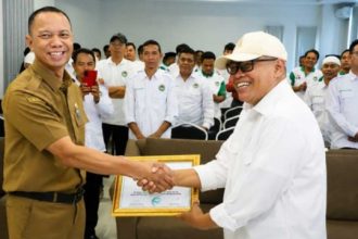 Dukung Ekonomi Kerakyatan dan Tingkatkan Kenyamanan Pedagang Maupun Pembeli, Pemkab Bekasi Perbaiki Infrastruktur Pasar