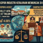 Ekspor Industri Kerajinan Kuartal Pertama Tahun 2026 Capai USD165,27 Juta, Naik 4,08 Persen