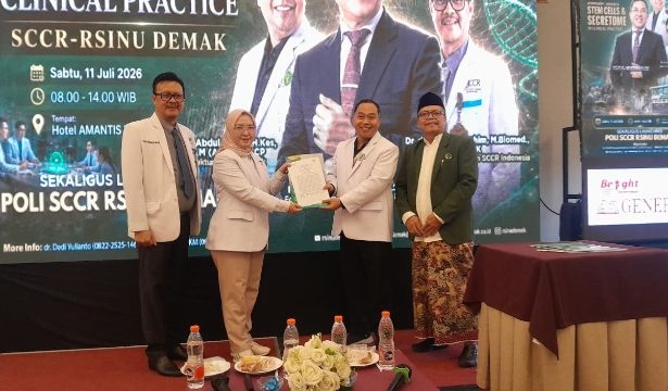 RSINU Demak Kolaborasi dengan SCCR Indonesia Hadirkan Layanan Poli Stem Sell dan Riset Kanker