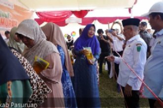 Pemkab Pasuruan Gelar Pasar Murah, Dampingi Sertifikasi Halal dan NIB Gratis