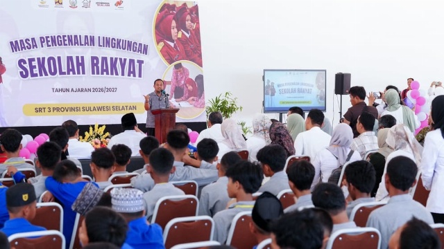 Tahun Pertama Pembukaan Sekolah Rakyat Terintegrasi Sulsel Tampung 270 Murid Baru dari 15 Daerah