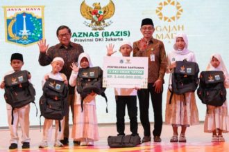 Pemprov DKI Jakarta Salurkan Bantuan Baznas Rp3,44 Miliar untuk Santuni Anak Yatim