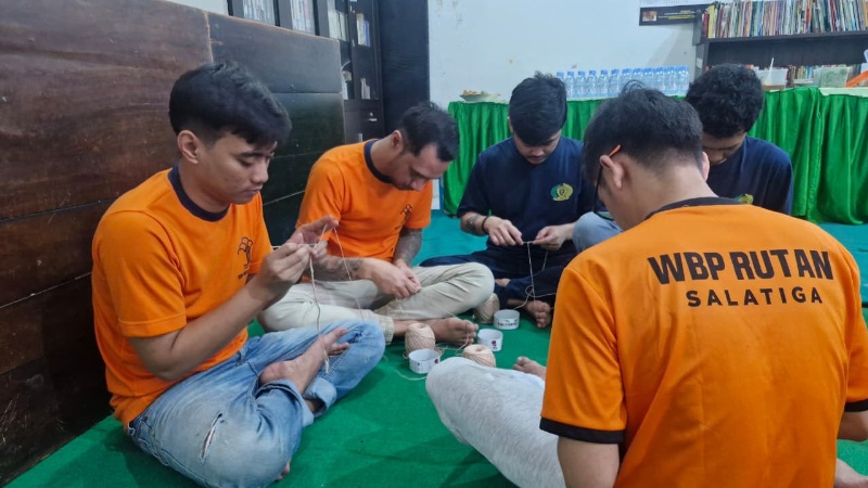 Rutan Salatiga Bekali Warga Binaan Keterampilan Ekonomi Kreatif