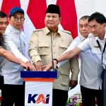 Presiden RI Prabowo Subianto meresmikan revitalisasi Stasiun Semarang Tawang, Kamis (30/7/2026). Foto: dokumentasi