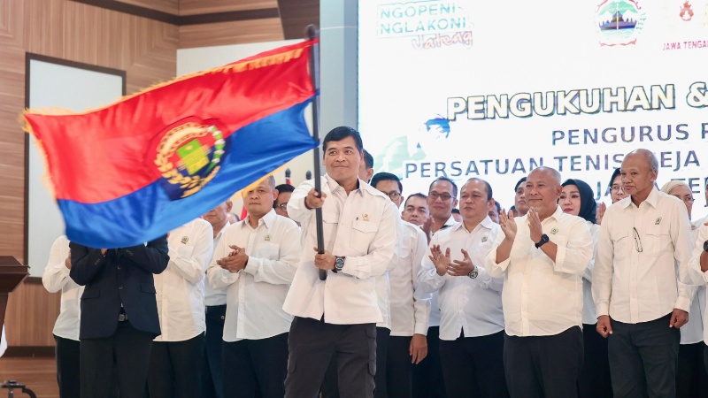 Nahkodai PTMSI Jateng 2006-2030, Lukas Nyatakan Siap Tingkatkan Prestasi Atlet Tenis Meja Jawa Tengah